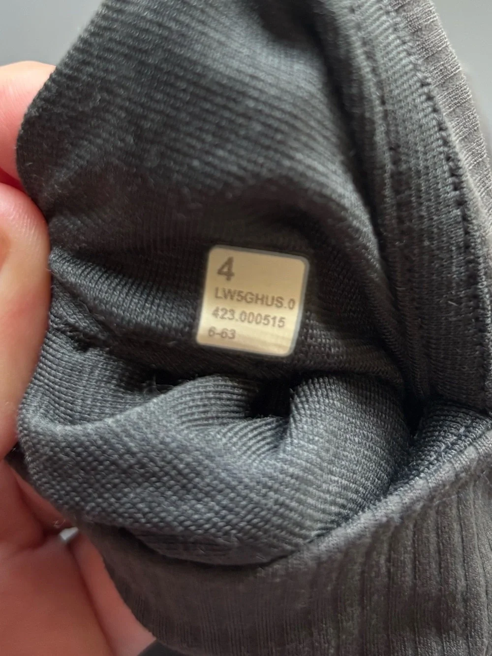 Lululemon Ribbed Flared Leggings- 4 - Picture 6 of 9